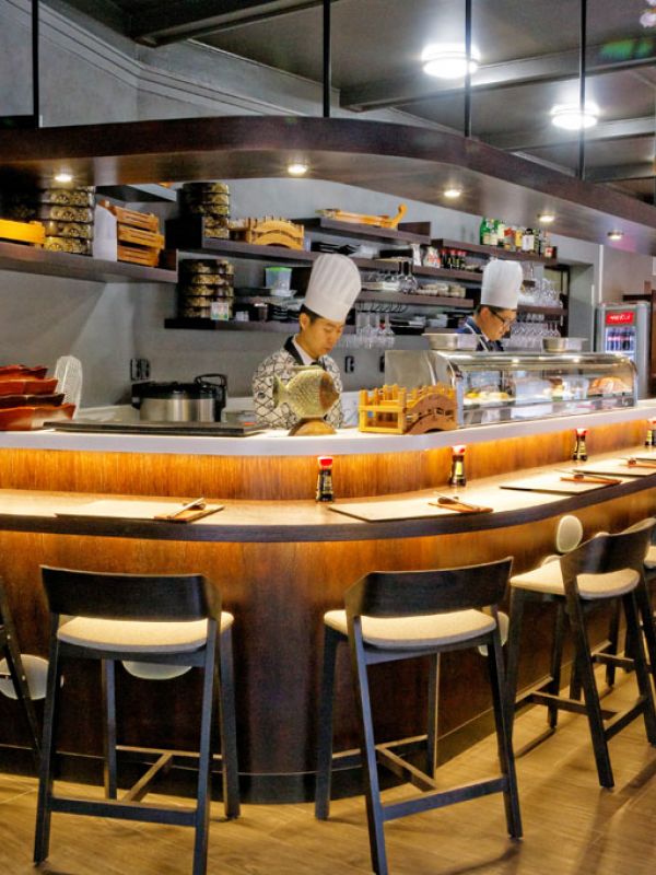 Sushi restaurant Hanil v Praze 3